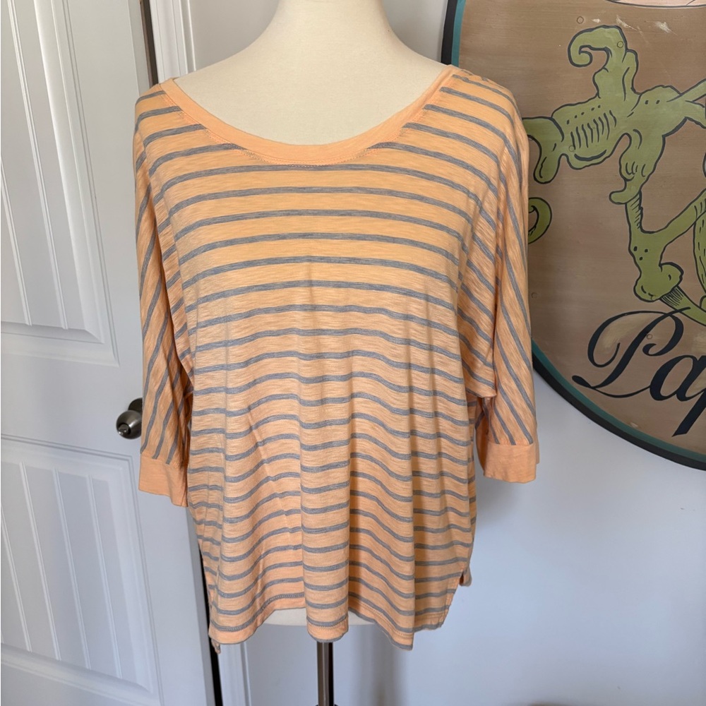 Fresh Laundry dolman sleeve striped top